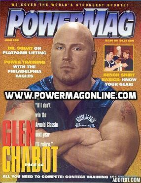 Glen Chabot Powerlifter